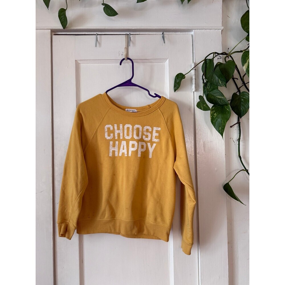 Grayson Threads women’s size x-small choose happy sweater